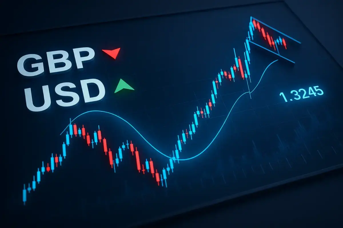 GBP/USD Terkoreksi Menjelang Data Ekonomi Inggris dan Pidato Powell