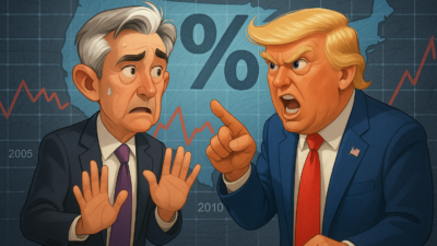 Trump Desak The Fed Pangkas Suku Bunga 1%, Powell Diancam Diganti