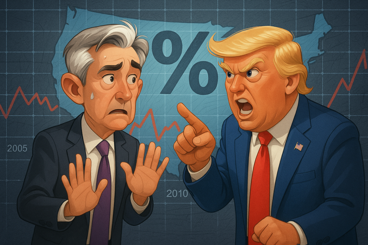 Trump Desak The Fed Pangkas Suku Bunga 1%, Powell Diancam Diganti